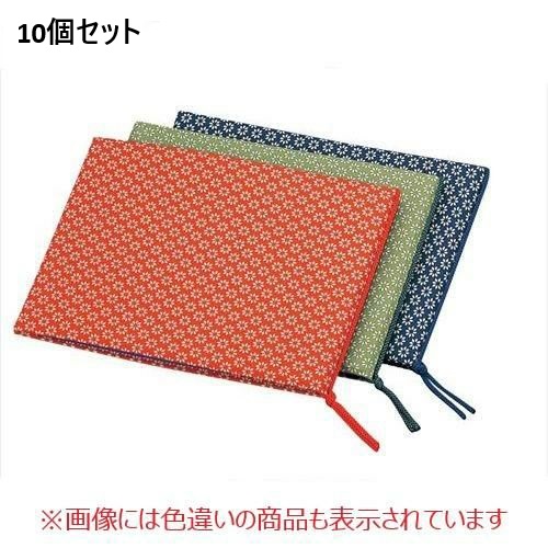 【10セット】えいむ 布地 花柄 メニュー 華-106 ヨコ長 緑 /業務用/新品/小物送料対象商品｜厨房機器と店舗用品 TENPOS