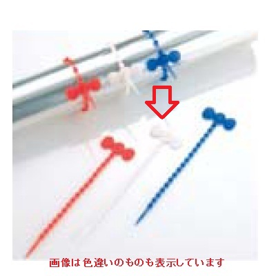 【業務用】ストリング（シリコン製結びヒモ）50個入 白/小物送料対象商品