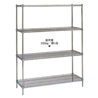 シェルフ 【サイドアップエレクターシェルフ MU460シリーズ セット P1590 4段 MU910】 MU460シリーズ/ 910×460×高さ1,587 【送料別】
