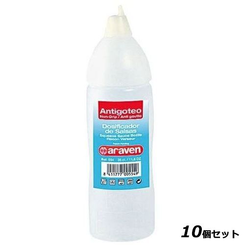【10セット】アラベン ソースディスペンサー 500cc 555 白 araven 白 /業務用/新品/小物送料対象商品 5,842円