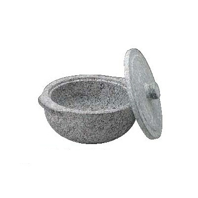石鍋 (石蓋付) 土鍋風 長水 遠赤 22cm/プロ用/新品 /小物送料対象商品