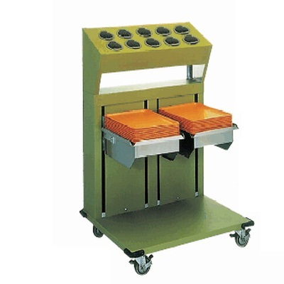 トレイ&シルバーディスペンサー MEX-1814-2CS シリンダータイプ/業務用/新品/送料無料|厨房機器と店舗用品 TENPOS