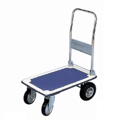 台車 ニュートラッカー (空気入車輪) (ハンドル折りたたみ式) NT-490 【業務用】【送料無料】【プロ用】 /テンポス 30,575円