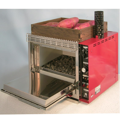【御勤め用/新品】 エイシン電機 焼きいも機 一度に2kg相応う YG-20R 幅430×奥ふかさ345×高さ480粍 【貨物輸送無料】