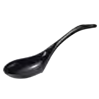 スプーン アミューズスプーン_シャイニーブラック Amusespoon (20個入) / L120mm/業務用/新品/送料無料|厨房機器と店舗用品 TENPOS