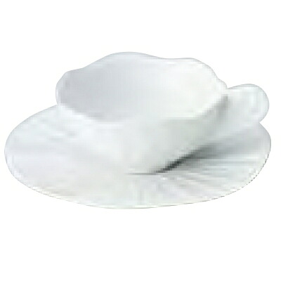 カップ カップ&ソーサーS_ロータスホワイト JacquesPergay (6個入) / Cup:W115φ88&times;H49mm,Saucer:φ140&times;H17mm/業務用/新品｜厨房機器と店舗用品 TENPOS