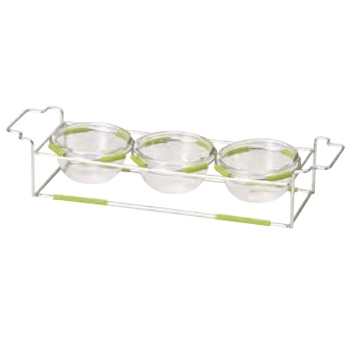 ボール ワイヤースタンドセット ｗｉｔｈ ボール１２ｃｍ（ガラス）＿グリーン Ｂａｎｑｕｅｔｗａｒｅ業務用/新品/小物送料対象商品