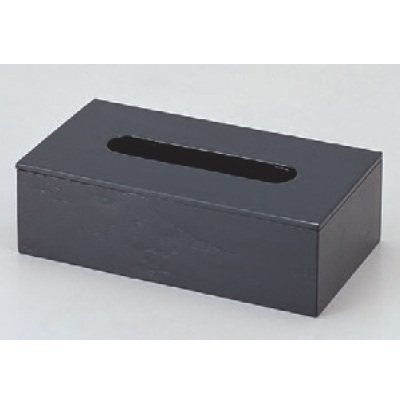 ティシュカバー ティッシュボックス黒木目 幅267mm×奥行145mm×高さ80mm/業務用/新品/小物送料対象商品