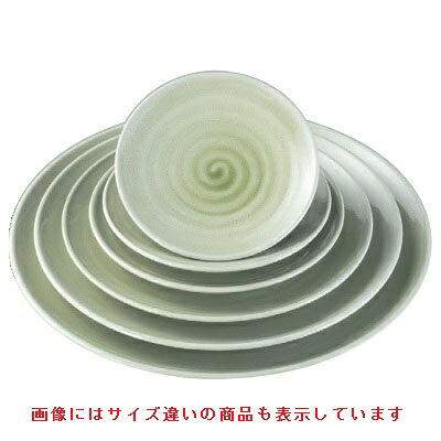 盛皿 渦潮皿ヒワグリーン尺5寸 /業務用/新品/小物送料対象商品|厨房機器と店舗用品 TENPOS