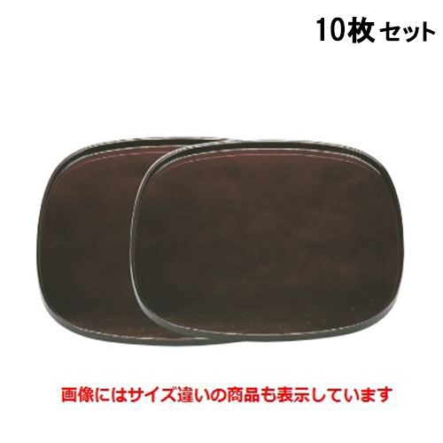【10セット】お盆 くつわ盆溜底面黒塗尺1寸 SS塗 NS加工 /業務用/新品/送料無料｜厨房機器と店舗用品 TENPOS