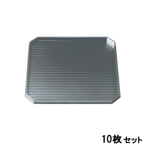 【10セット】半月盆 尺1寸さざ波半月盆銀透き /業務用/新品/送料無料