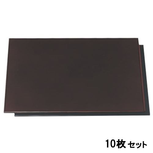 【10セット】御膳 敷折膳溜渕黒尺3寸 SS塗 NS加工 /業務用/新品/送料無料