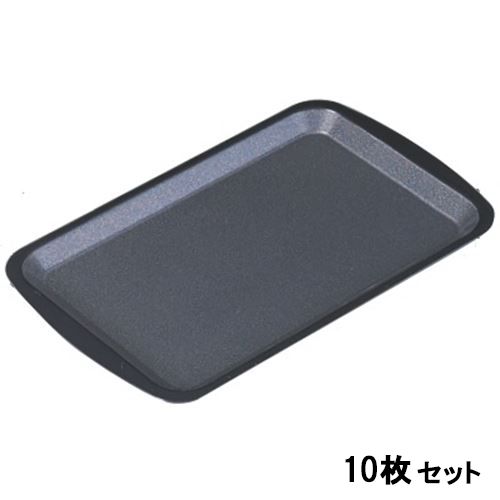 【10仕掛ける】カスター お盆 耳付トレーオーシャンパール渕黒尺1寸 /お役目用/新品/小物貨物輸送客体商いもの