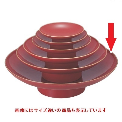 盛器 盃盛器朱天金(脚無)尺5寸 高さ125 直径:453/業務用/新品/小物送料対象商品