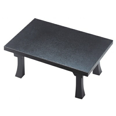 御膳 D.X二月堂 黒石目 底・足黒塗り 強化塗/業務用/新品/小物送料対象商品