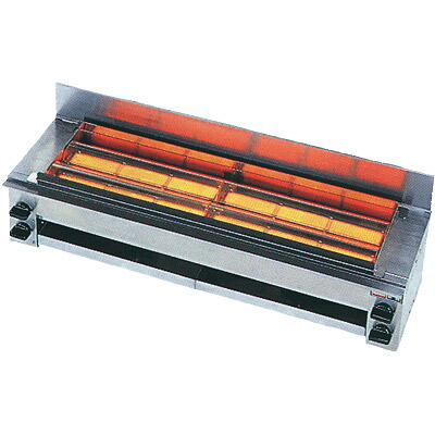 楽天市場】【リンナイ】ガスグリラー 遠赤外線 下火式 串焼 61号 RGK