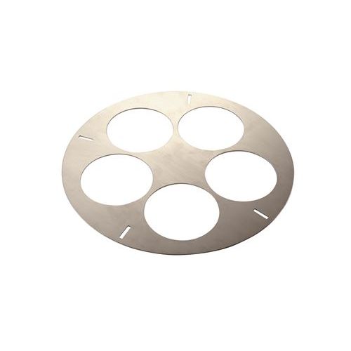 寸胴鍋用てぼ板 45cm用φ440 5穴 (フック4本付) /業務用/新品/小物送料対象商品