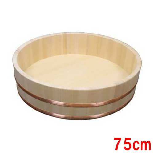 飯台(サワラ製) 75cm 7升 /業務用/新品/小物送料対象商品|厨房機器と店舗用品 TENPOS