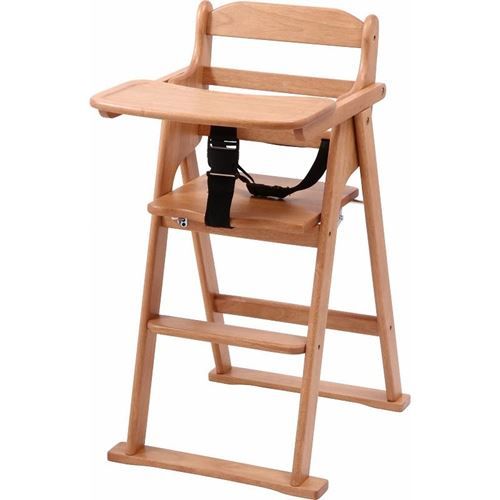 木製折リ畳ミベビーチェアー NA /業務用/新品/送料別 8,118円