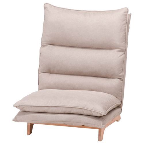 ダブルクッション座椅子 フィット2 1P BE /業務用/新品/送料別