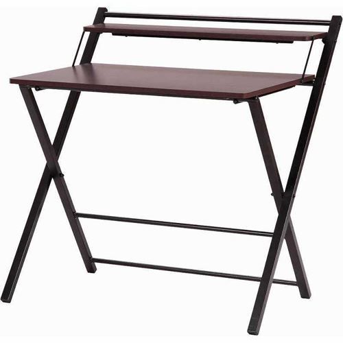 フォールディングワークデスク DBR/BK /御勤め用/新品/貨物輸送別