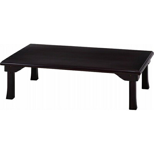 折脚和風座卓 ＴＬＭ－１２０７５紫檀色 TLM-12075 紫檀/業務用/新品/送料別 11,093円