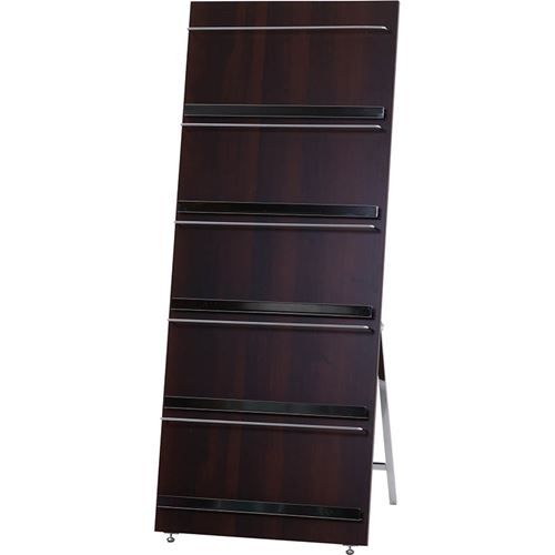 ウッドマガジンラック デコール 5段 ワイド /業務用/新品/送料別