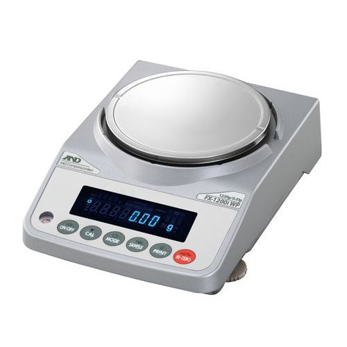 A&D 防塵・防水汎用天びん FX-1200iWP(ひょう量:1220g 最小表示:0.01g)/業務用/新品/送料無料