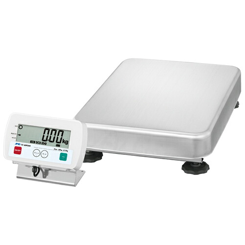 A&D 取引証明用 防塵・防水台はかり A&D SC-60KBL-K (セパレート型、検定付) ひょう量:60kg/業務用/新品｜厨房機器と店舗用品 TENPOS