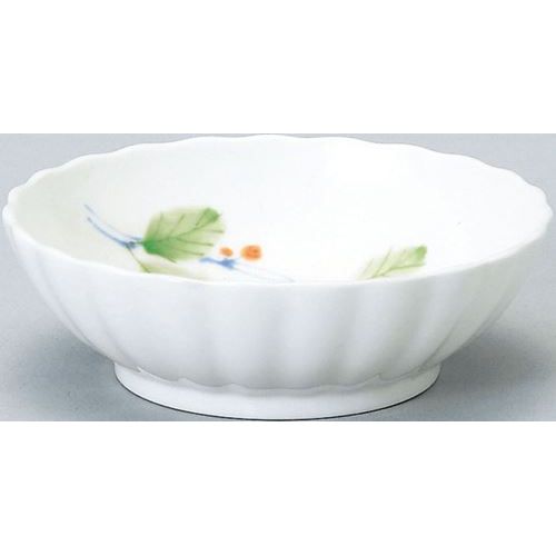 DC軽量強化赤い実 11cm菊型浅鉢 /10個入/業務用/新品/小物送料対象商品