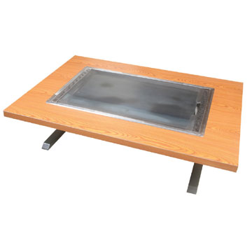 【プロ用/新品】伊東金属 お好み焼きテーブル 幅1200×奥行800×高さ330 [IM-4120H]【送料別途】【保証なし】 104,658円