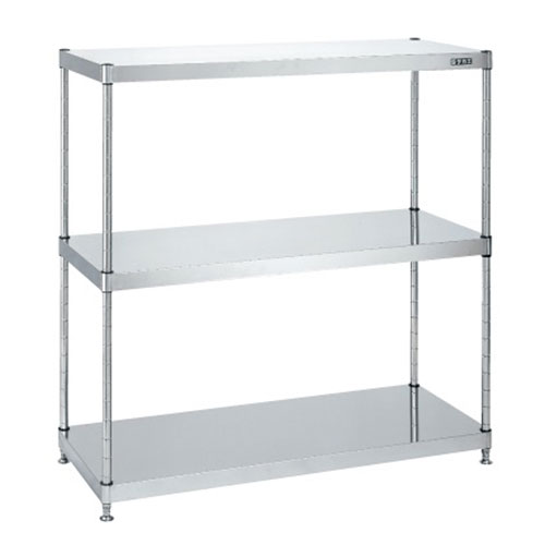 ステンレスニューパールラック NPR-2113SU 幅1200×奥行450×高さ1500mm/新品/業務用/送料無料|厨房機器と店舗用品 TENPOS