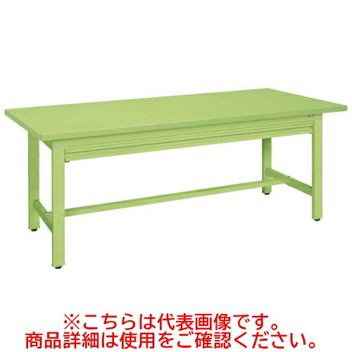 KK-69SNZ  【サカエ】軽量作業台KKタイプ(全面引出し付) 幅1800×奥行750×高さ740(mm)/業務用/新品/送料無料