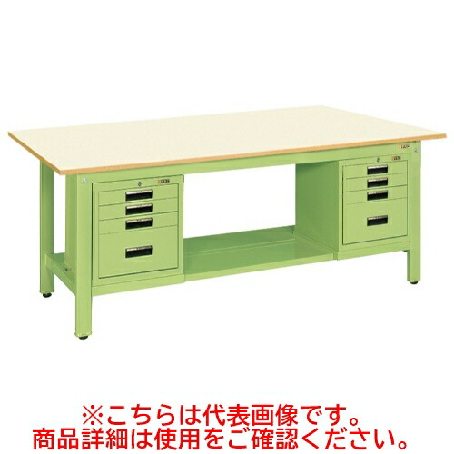 KK-69PSVE42IG  【サカエ】【くっ付ける式】軽さ御役目台KK印字機(SVE収納家具付) 幅1800×奥ぶかさ750×高さ740(粍)/お役目用/新品/貨物輸送無料