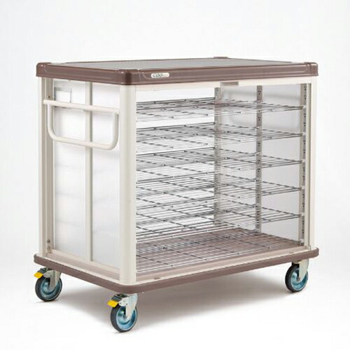 ERECTA（エレクター） 常温配膳車 配膳車cooつづき物 シャッター式第一義的印字機 晴れ晴れしい真似形精神的な統合式 /膳数：42/貨物輸送無料