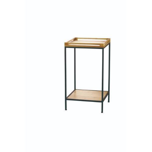 6-035-07/duo調度品 スタンドシェルフ M 約40×40×H70.5糎/御役目用/新品/小物貨物輸送客体商いもの