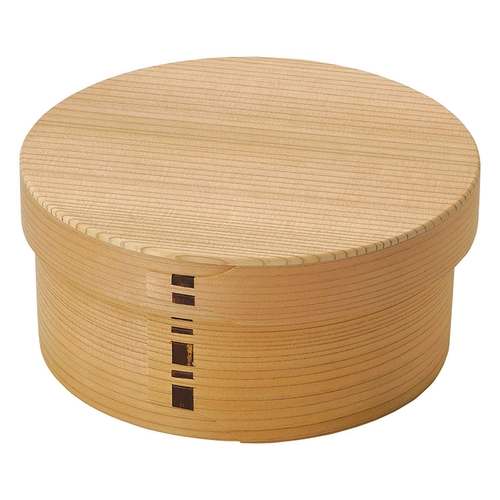 大館曲げわっぱ おひつ(塗り付ける付)大/御役目用/新品/貨物輸送無料