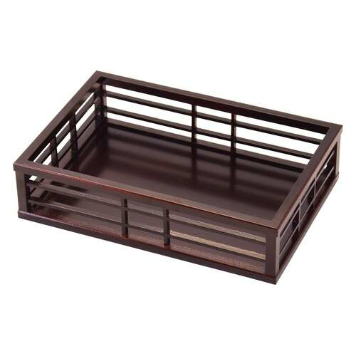 おもてなし格子料理箱 溜色/業務用/新品/小物送料対象商品