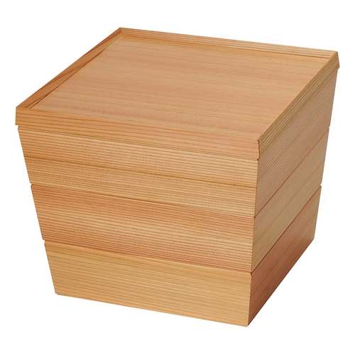 杉・入れ子重/お役目用/新品/貨物輸送無料