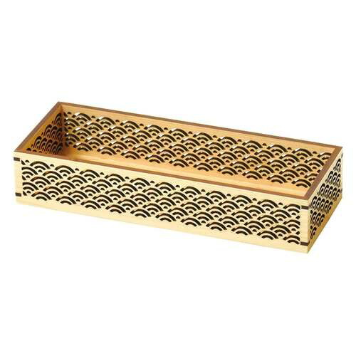 ひのき細密・長角料理箱 七宝/業務用/新品/小物送料対象商品