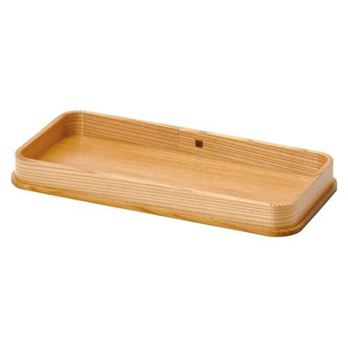 木曽杉・長方皿 大(EXP塗装加工)/業務用/新品/小物送料対象商品