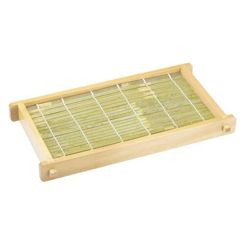 底板付へぎセイロ(ペンキ塗り付) (大)※竹ス付/お役目用/新品/小物貨物輸送客体商いもの