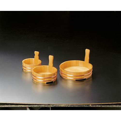 椹・片手盛桶 (目皿なし) 8寸/御役目用/新品/小物貨物輸送客体商いもの