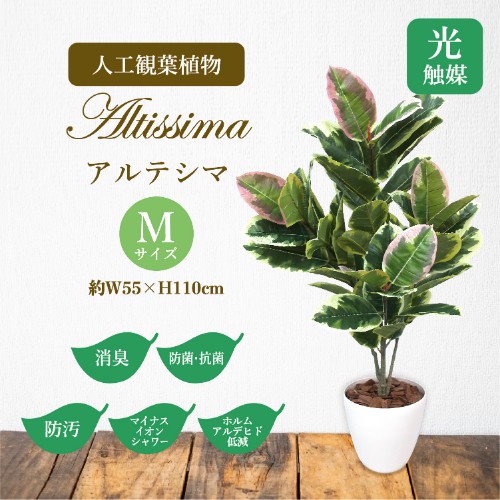 人工観葉植物 アルテシマ Mサイズ 業務用 新品 花 観葉植物 送料無料 厨房器具と店舗用品のtenpos