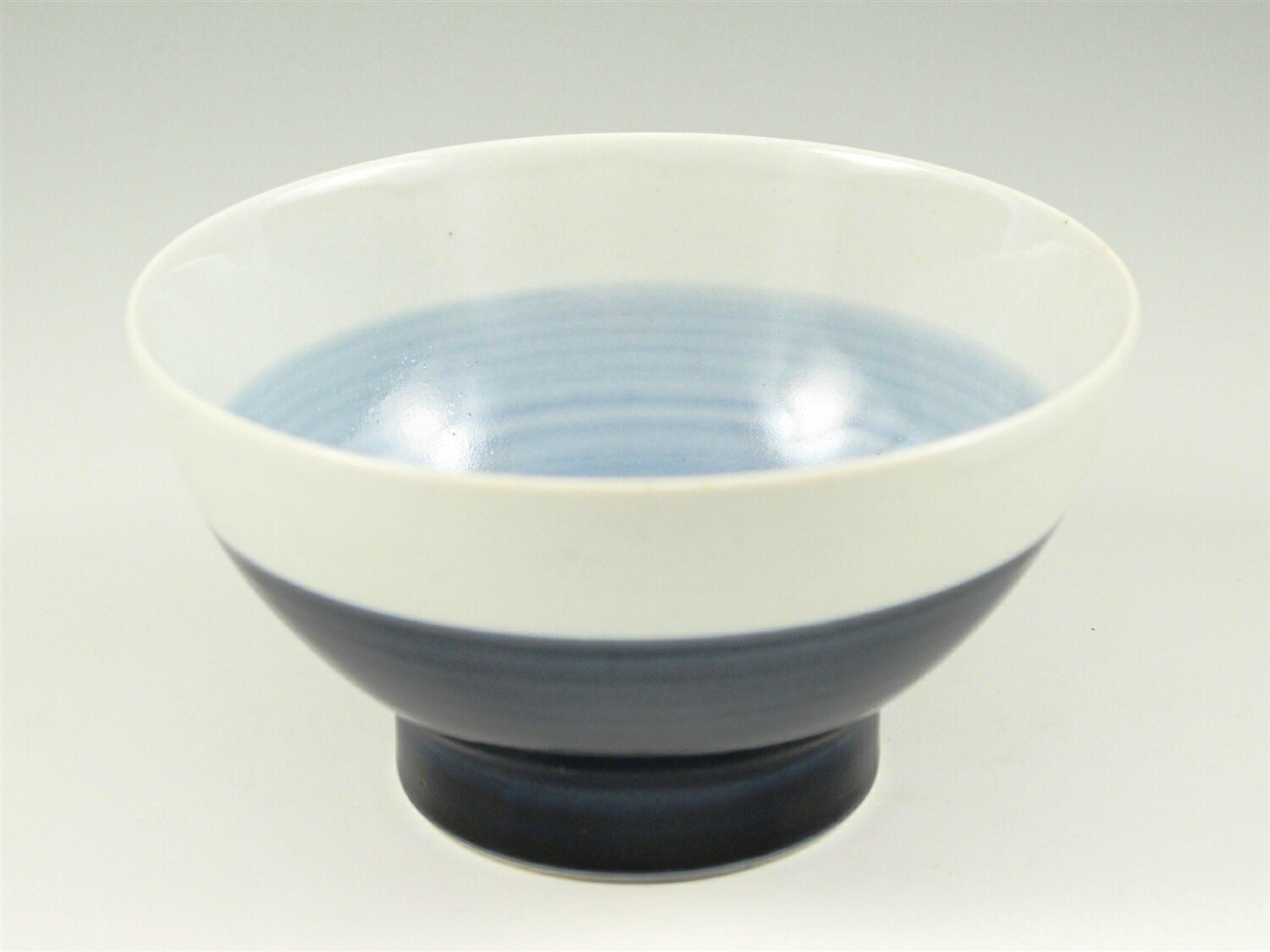 有田焼 半青 広東丼(小) (10枚入)/御勤め用/新品/小物貨物輸送客体商いもの