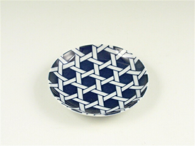 有田焼 結 籠目 3寸皿 (10枚入)/業務用/新品/小物送料対象商品