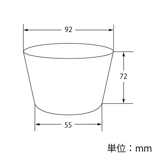 透明カップA-PET9オンス浅型【プロ用】【新品】