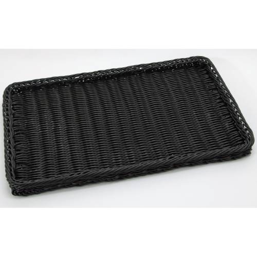 ニュープラタンバスケット 角 黒/PP-5332-K/業務用/新品/小物送料対象商品