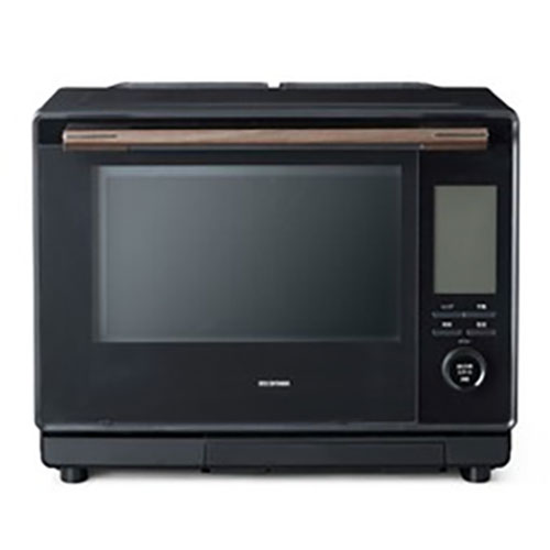 MS-F3002-B 【アイリス】 コンベクションスチームオーブンレンジ 30L ブラック アイリスオーヤマ【家庭用/新品】/送料無料｜厨房機器と店舗用品 TENPOS
