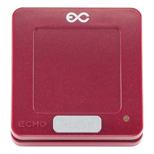 エコ鐘透過率機 角型 パール赤いこと 6.8×6.8×H2.2(糎)/御役目用/新品/小物貨物輸送客体商いもの
